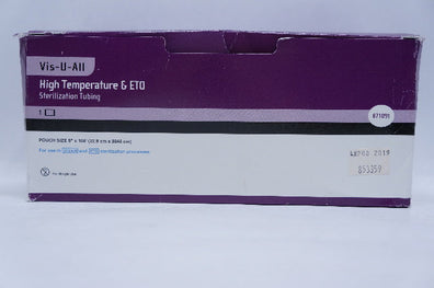 Steris 871091 High Temperature & ETO Sterilization Tubing 9inch x 100F (x)